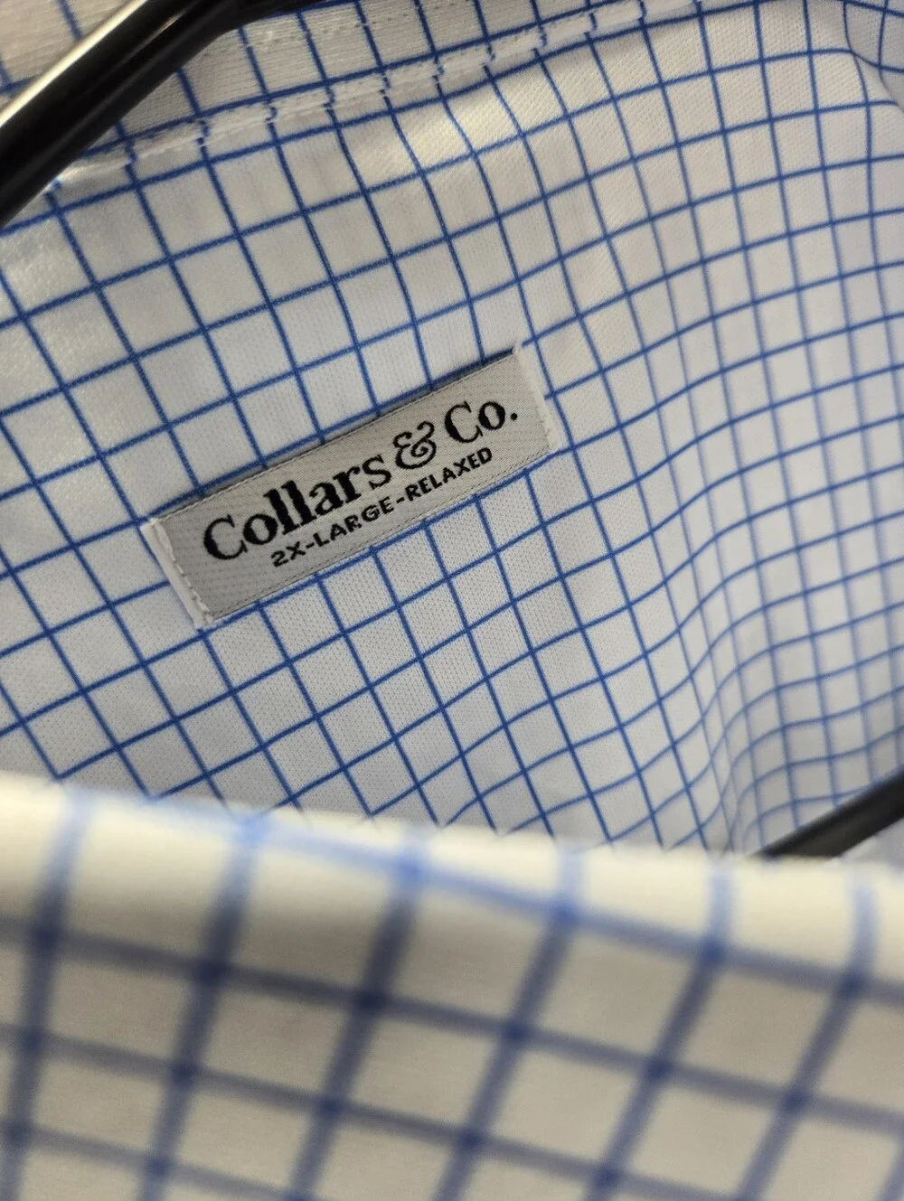 Lot of 5 Collars & Co Men's 2XL Polo Relaxed Dress Shirts NWT & NWOT